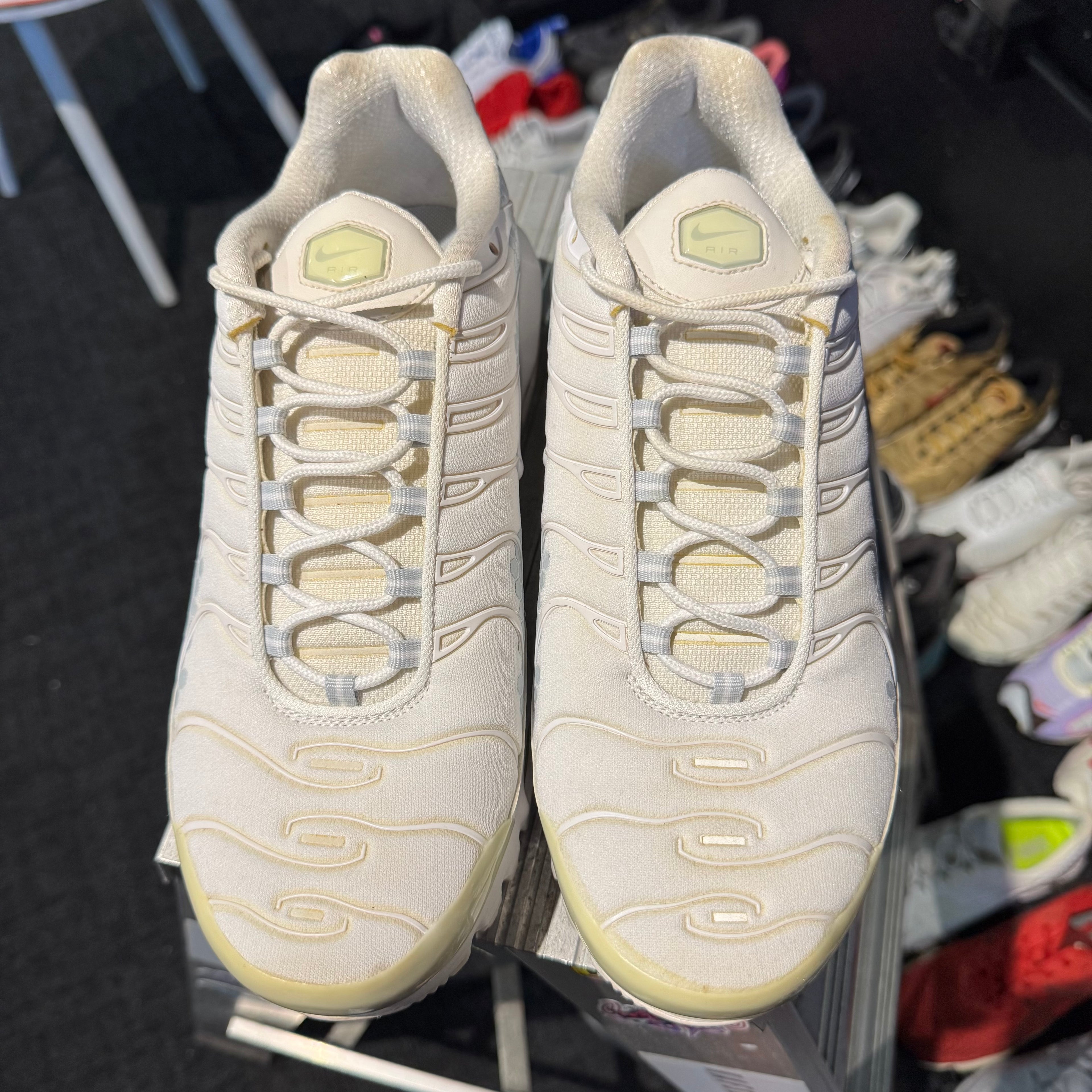 Nike Air Max Plus TN 'White Pure Platinum Hexagons' (Second hand)