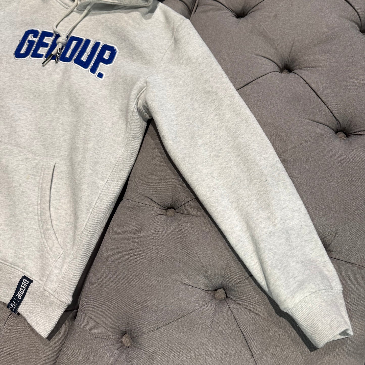 Geedup Play For Keeps Hoodie 'Marle White Blue' (Second hand)