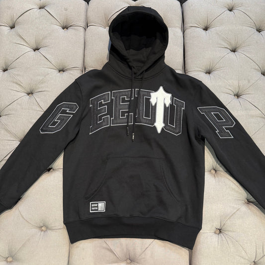 Geedup X Trapstar Team Logo x Irongate T Hoodie 'Black White' (Second hand)