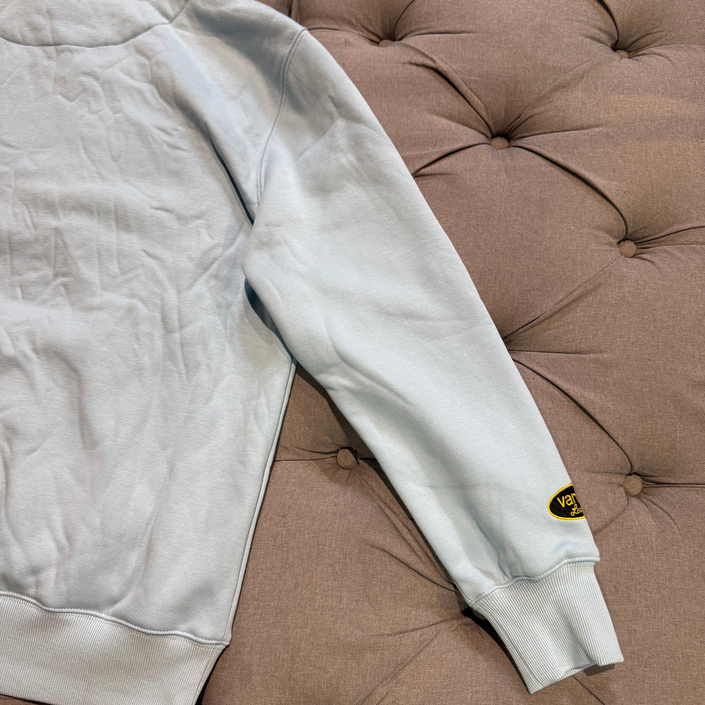 Geedup X Vanson Team Logo Hoodie 'Light Blue' (Second hand)