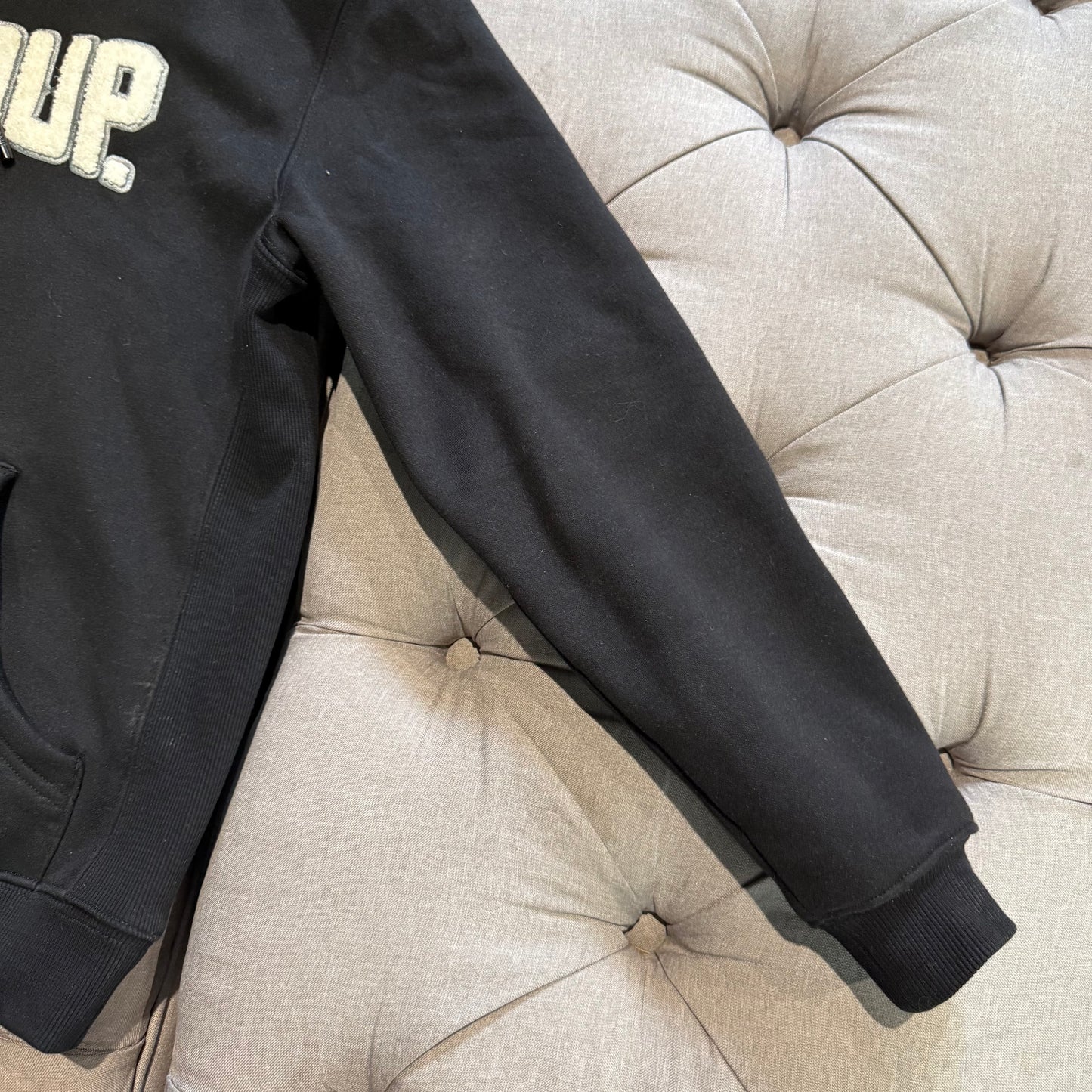 Geedup Play For Keeps Hoodie 'Black White' (Second hand)