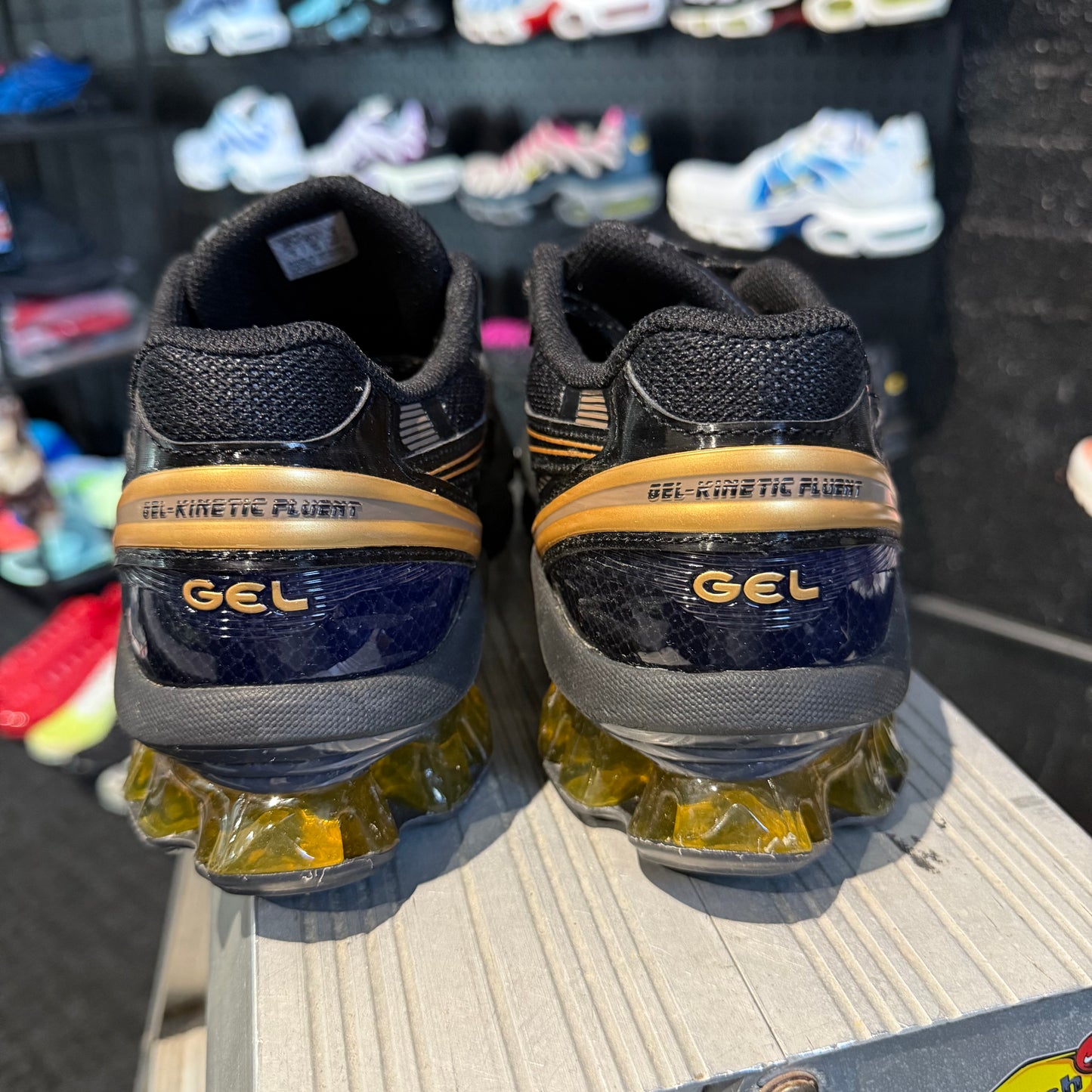 Asics Gel-Kinetic Fluent 'Black Gold' (Second hand)