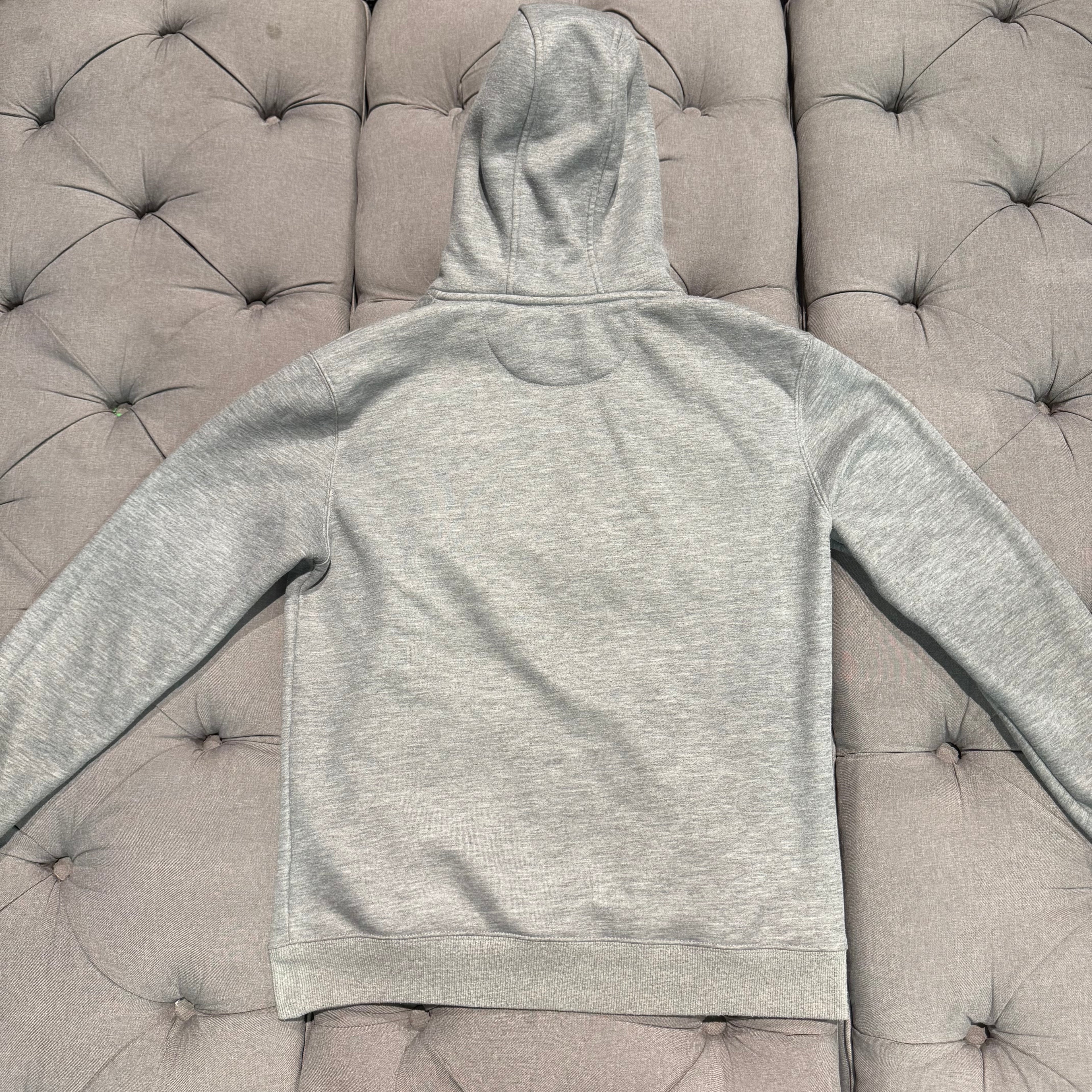 Geedup Team Logo Hoodie 'Grey Aqua' (Second hand)