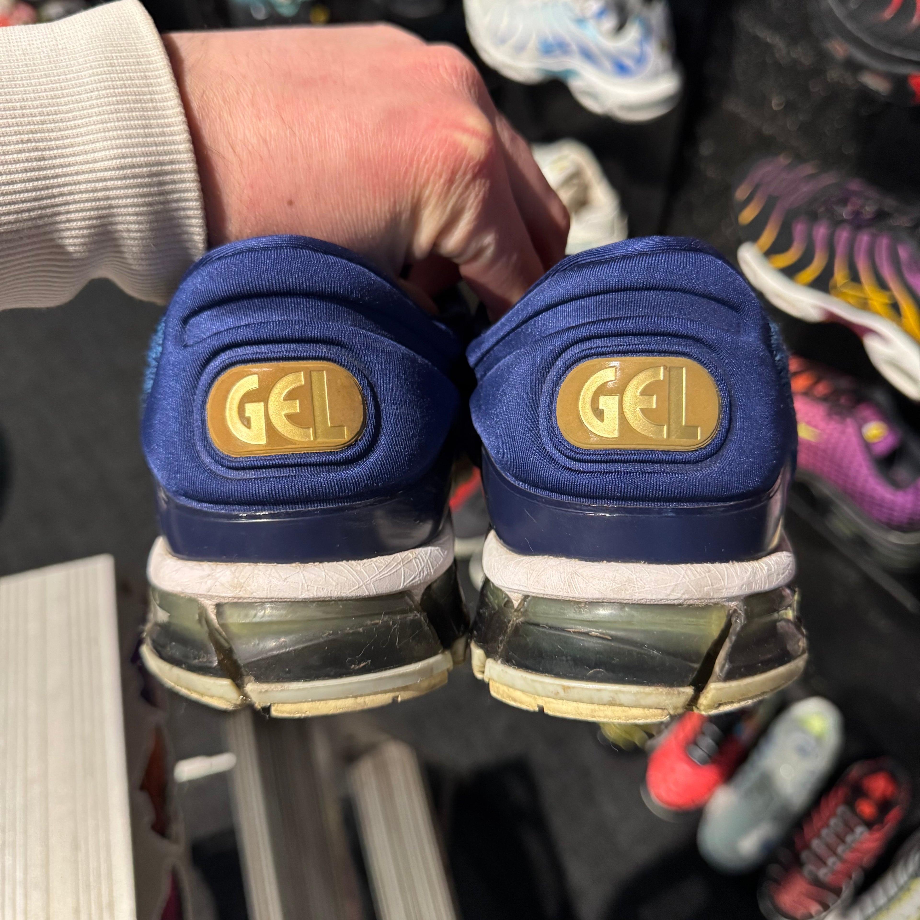 Asics Gel Quantum 360 Knit 2 'Peacoat Gold Indigo Blue' (Second hand)