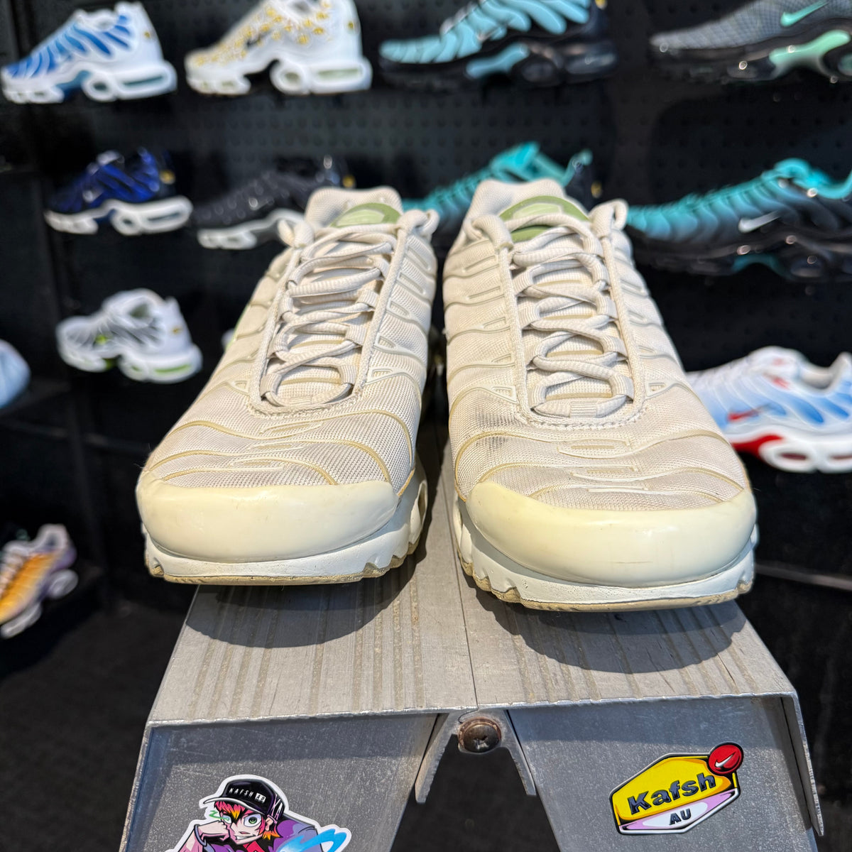 Nike Air Max Plus TN 'Light Bone Honeydew' (Second hand)