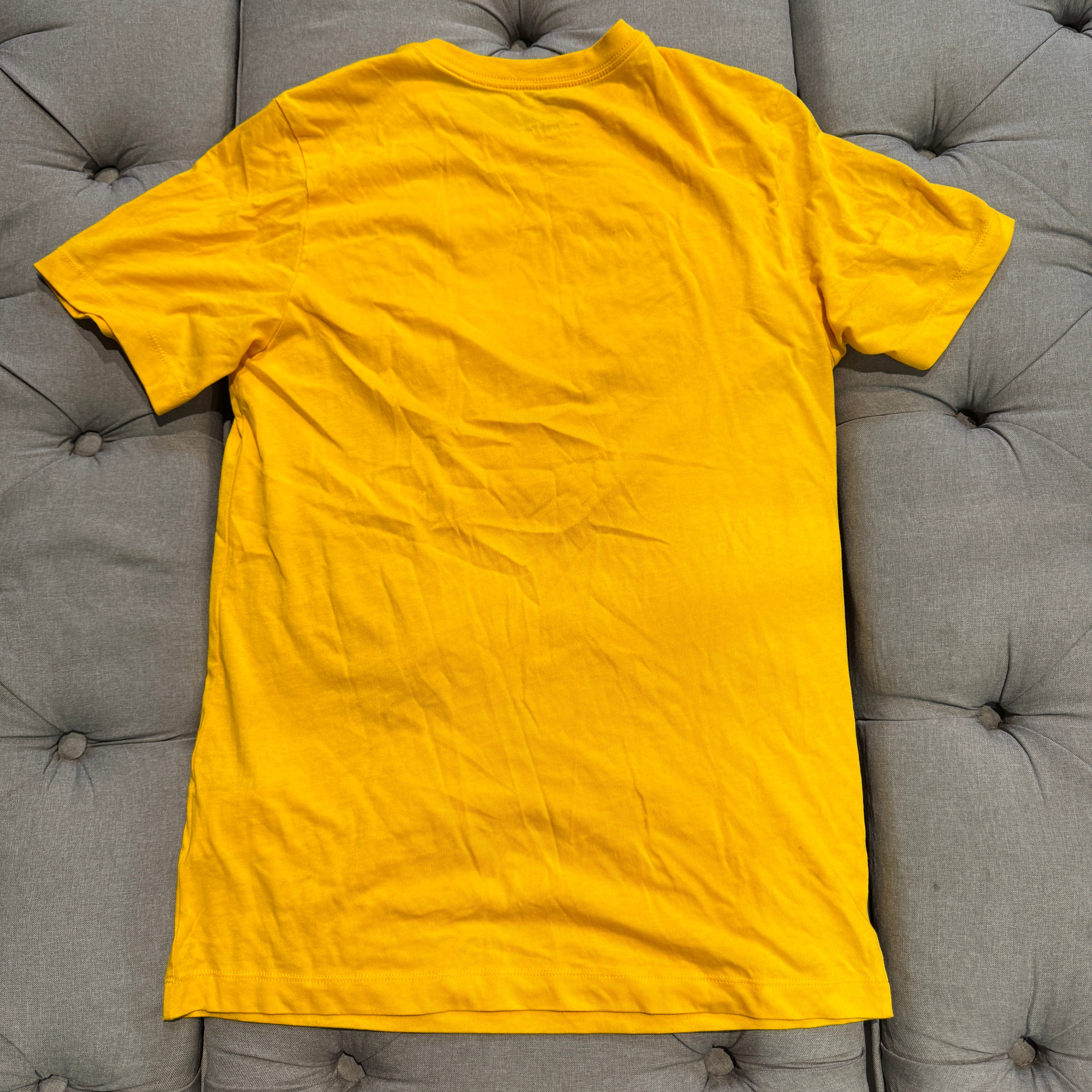Nike Logo 1972 T-Shirt 'Yellow Red' (Second hand)