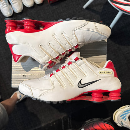 Nike Shox NZ 'White University Red' (Second hand)