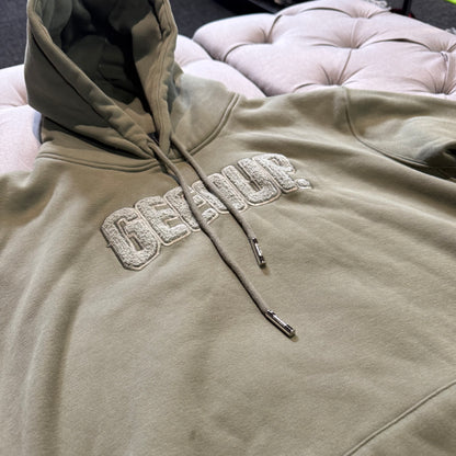 Geedup Play For Keeps Hoodie 'Olive' (Second hand)