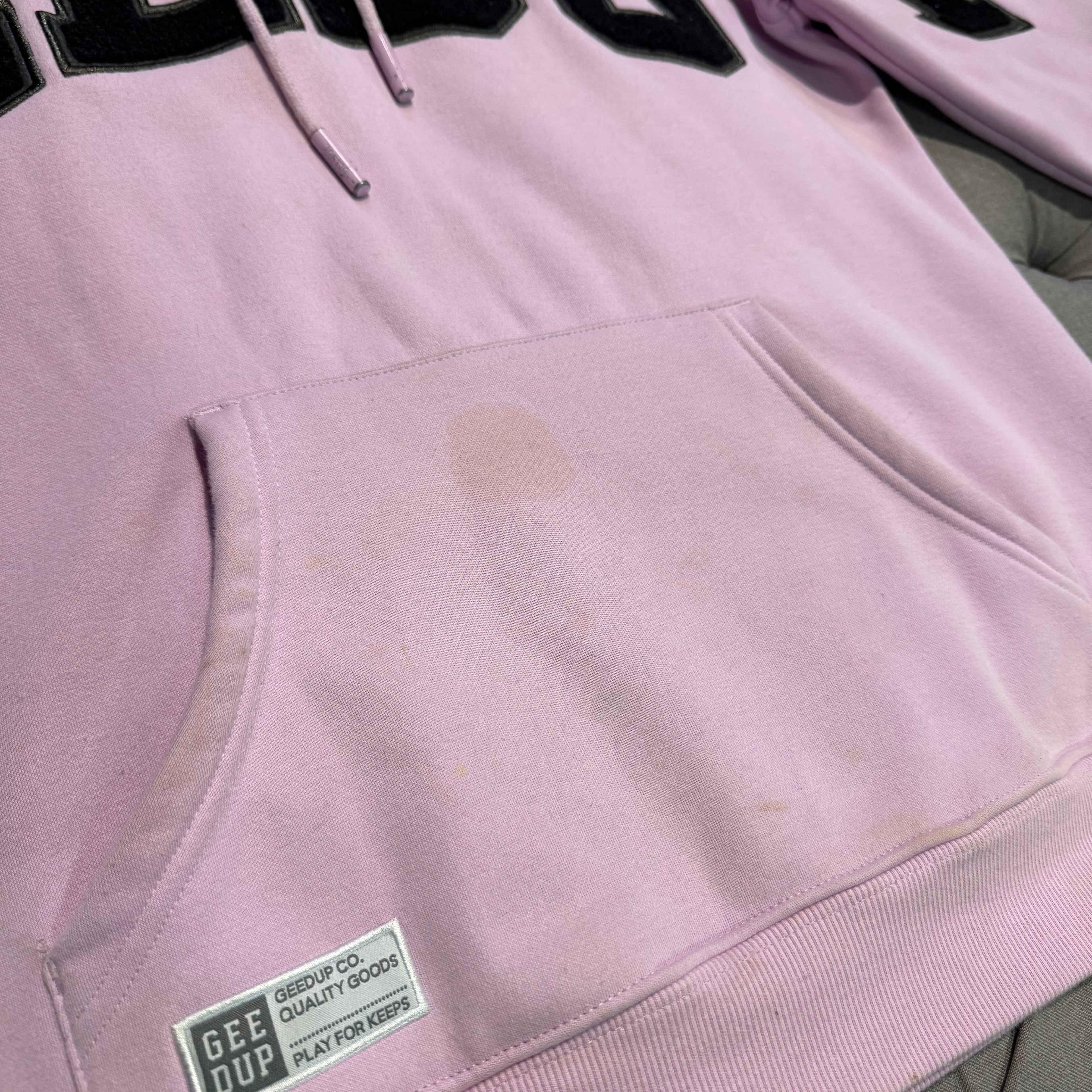 Geedup Team Logo Hoodie 'Black Lavender' (Second hand)