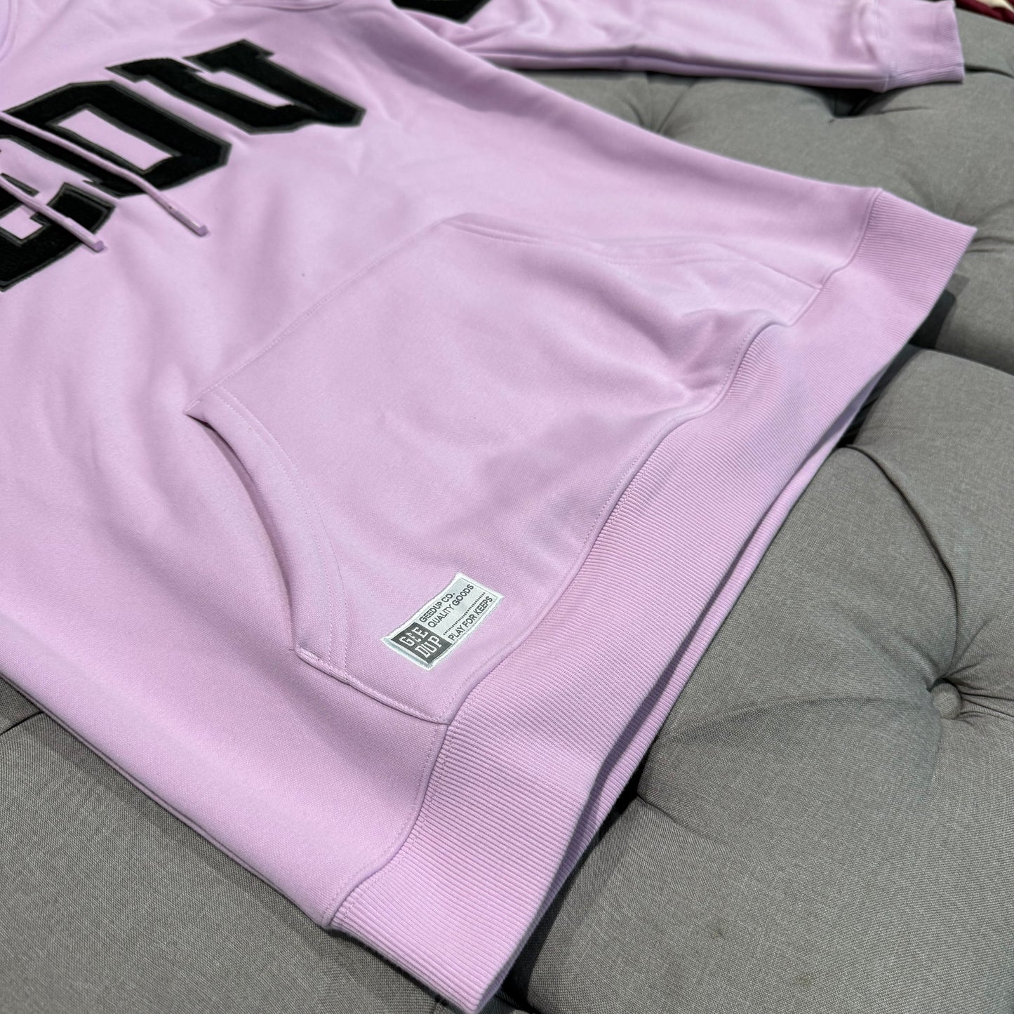 Geedup Team Logo Hoodie 'Lavender' (Second hand)