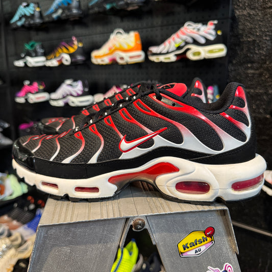 Nike Air Max Plus 'TN' Black White University Red (Second hand)