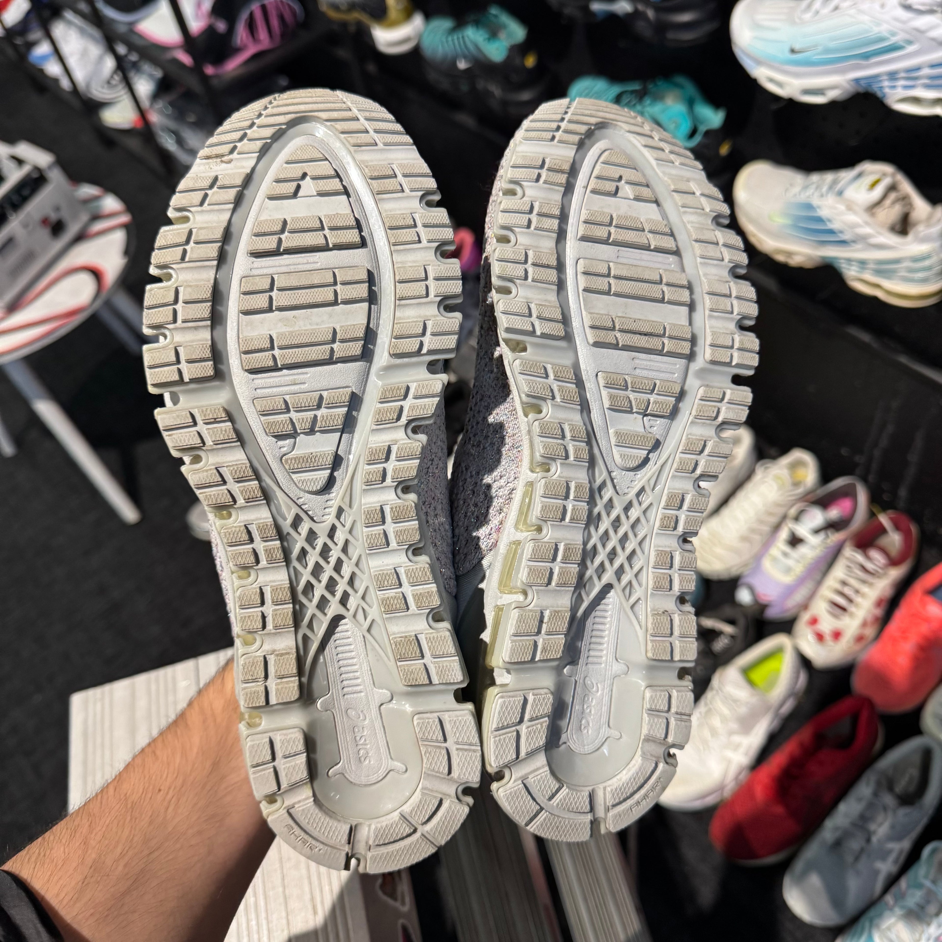 Asics Gel-Quantum 360 Knit 2 'Mid Grey Glitter' (Second hand)