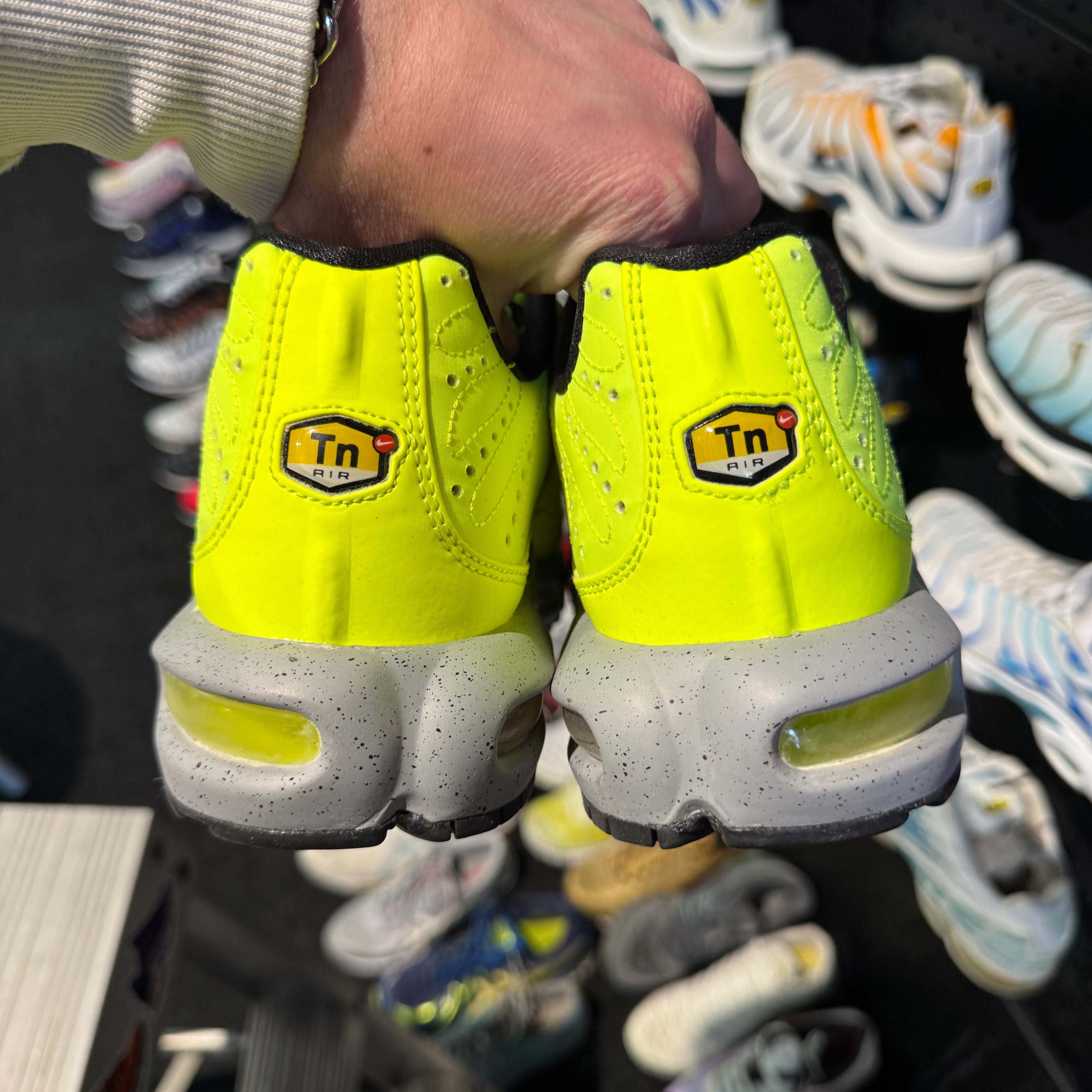 Nike Air Max Plus TN PRM 'Volt Silver Wolf Grey' (Brand New)