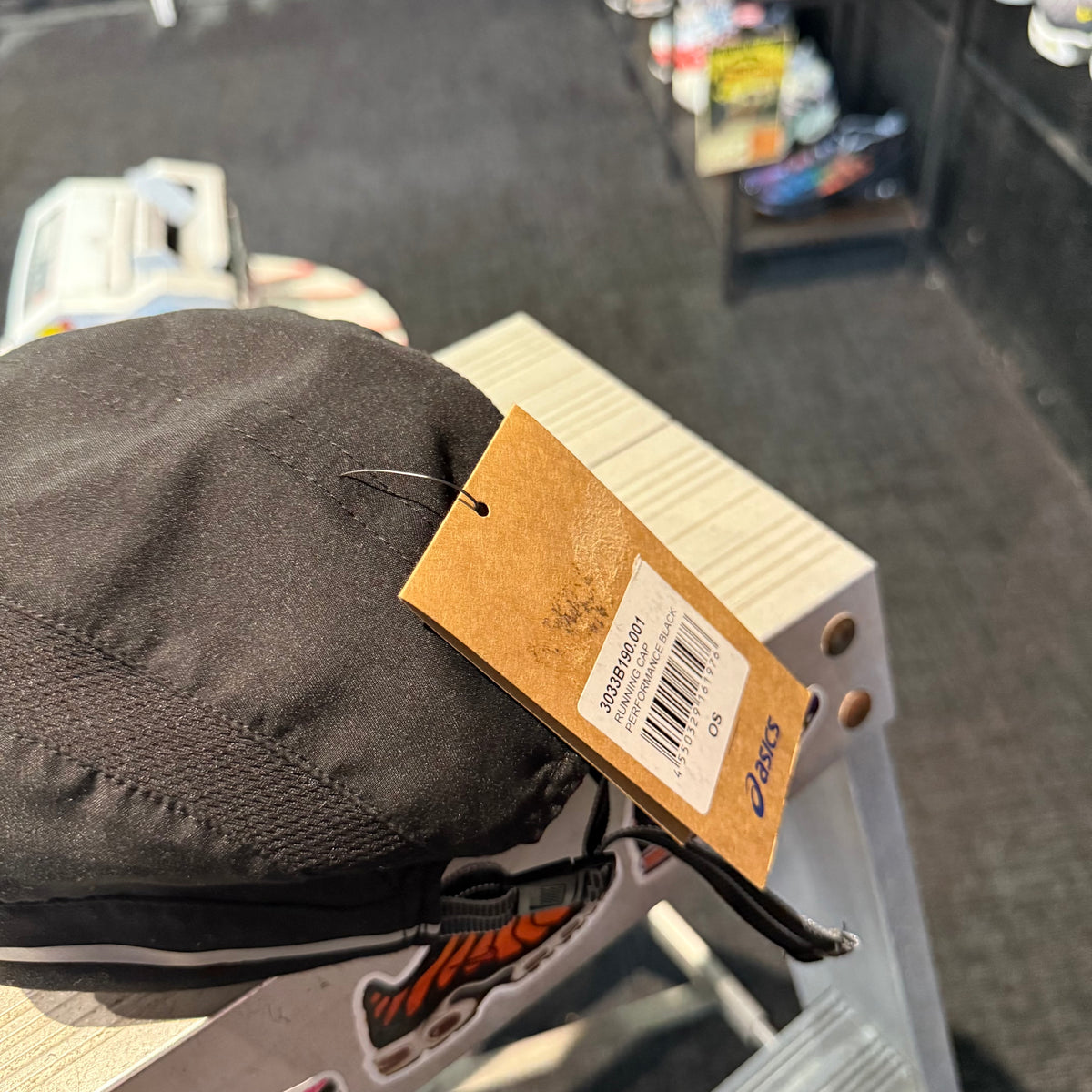Asics Reflective Brim Cap 'Black' (Brand New)