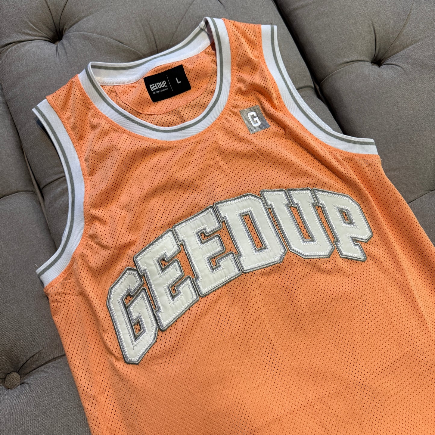 Geedup 10 Years In The Field Jersey 'Orange' (Second hand)