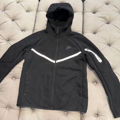 Nike Tech Fleece Jacket Reflective Set 'Black Grey' (Second hand)