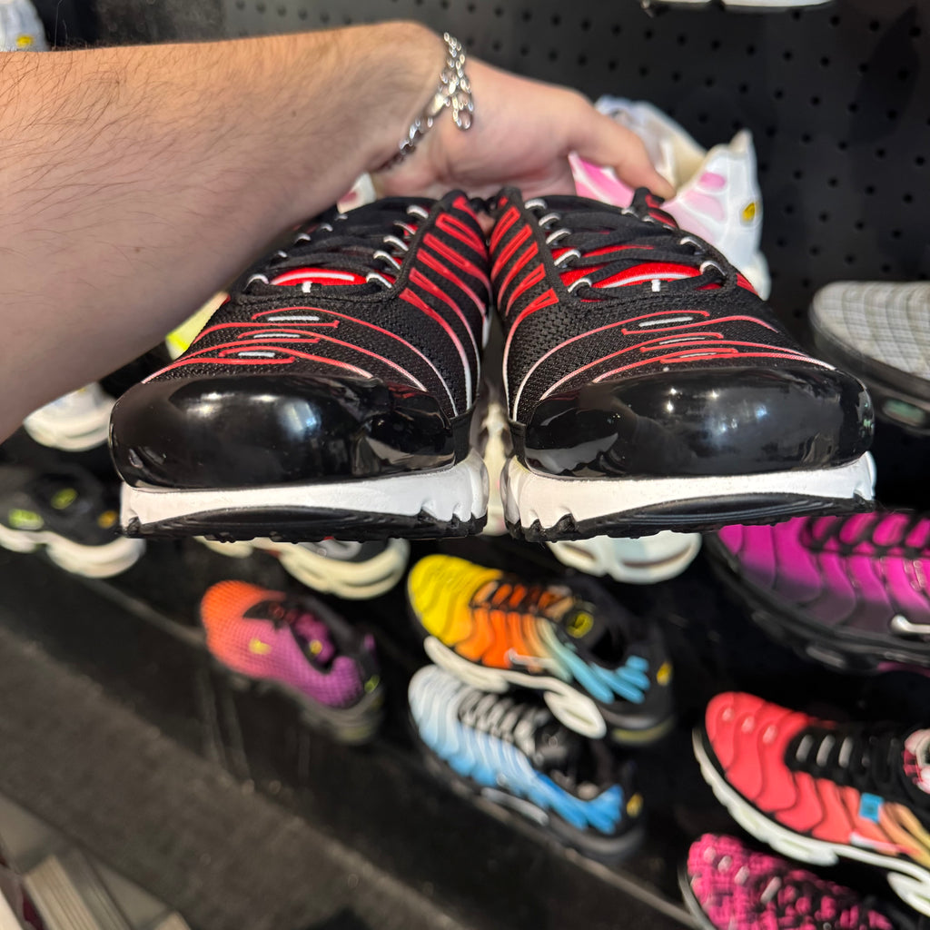 Nike Air Max Plus TN 'Black White University Red' (Brand New)