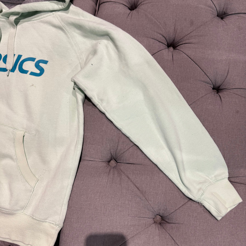 Asics Front Logo Hoodie 'Teal' (Second hand)