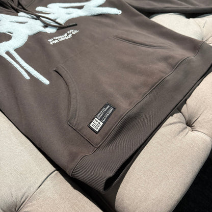 Geedup Handstyle Hoodie 'Graphite Pale Blue' (Second hand)