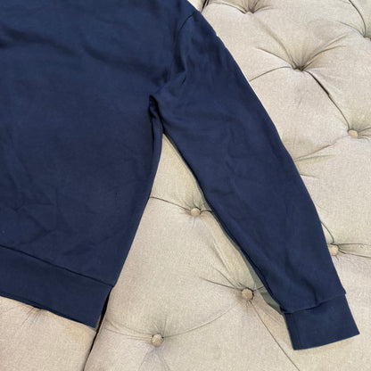 Lacoste Tape Crewneck Sweatshirt 'Navy Blue' (Second hand)