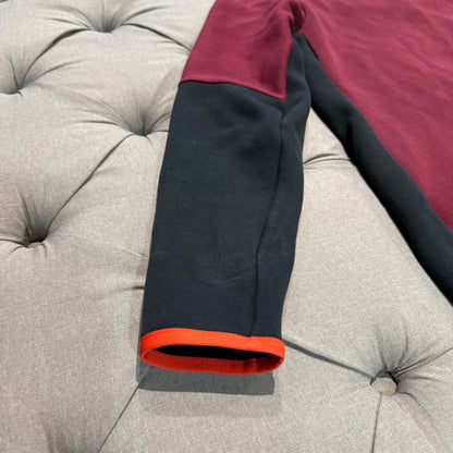 Nike Tech Fleece Jacket 'Burgandy Black' (Second hand)