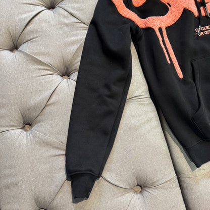 Geedup Handstyle Hoodie 'Black Peach' (Second hand)