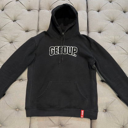 Geedup Play For Keeps Hoodie 'Black White Black' (Second hand)