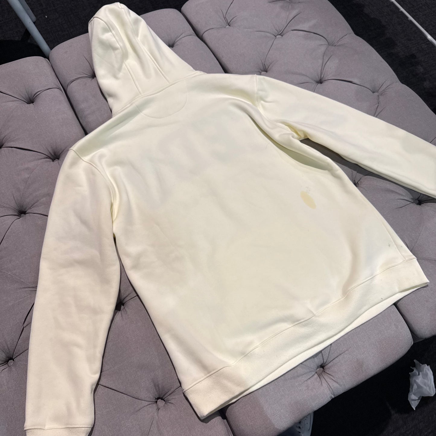 Geedup LA Team Logo Hoodie 'Cream Navy' (Second hand)