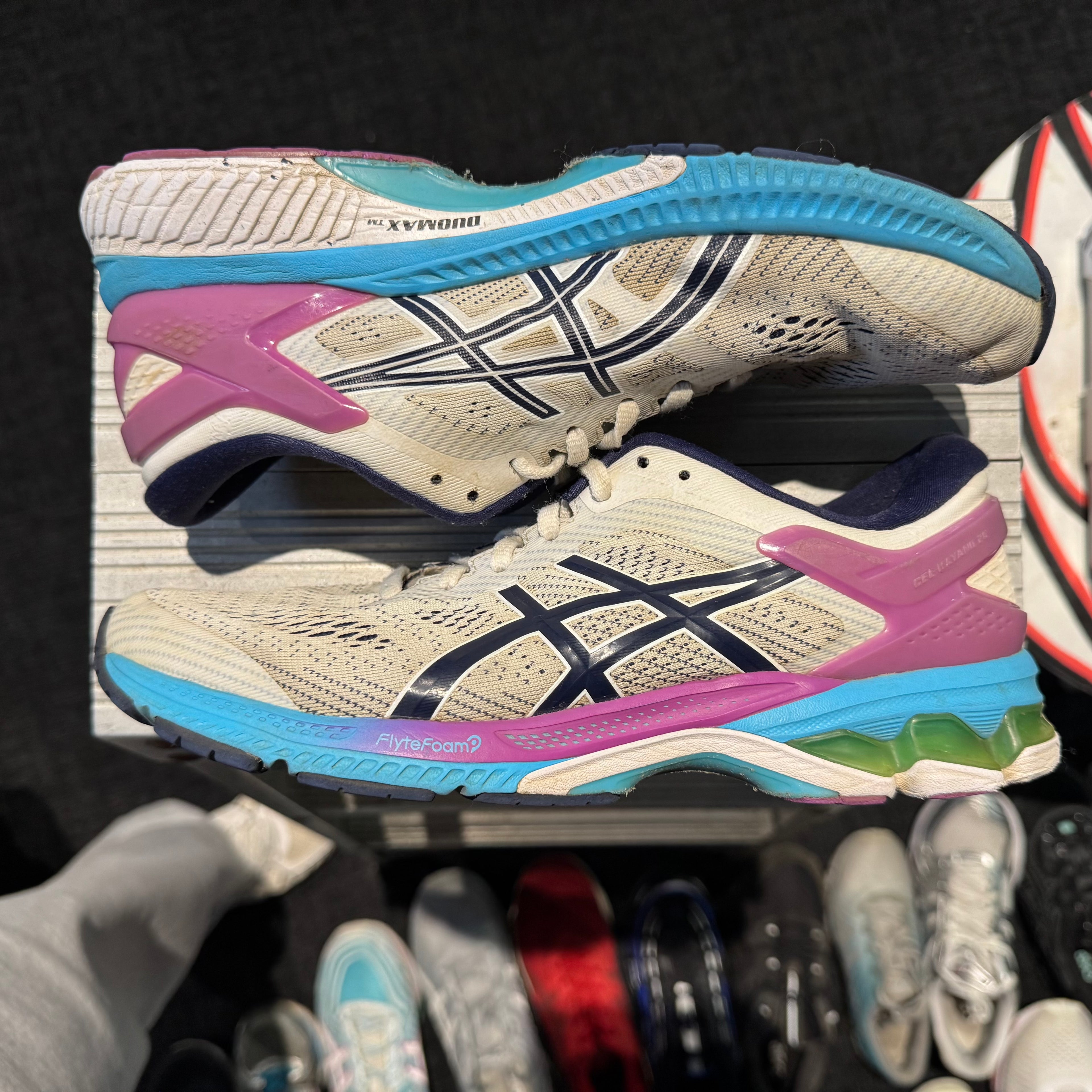 Asics Gel Kayano 26 'Purple White Blue' (Second hand)