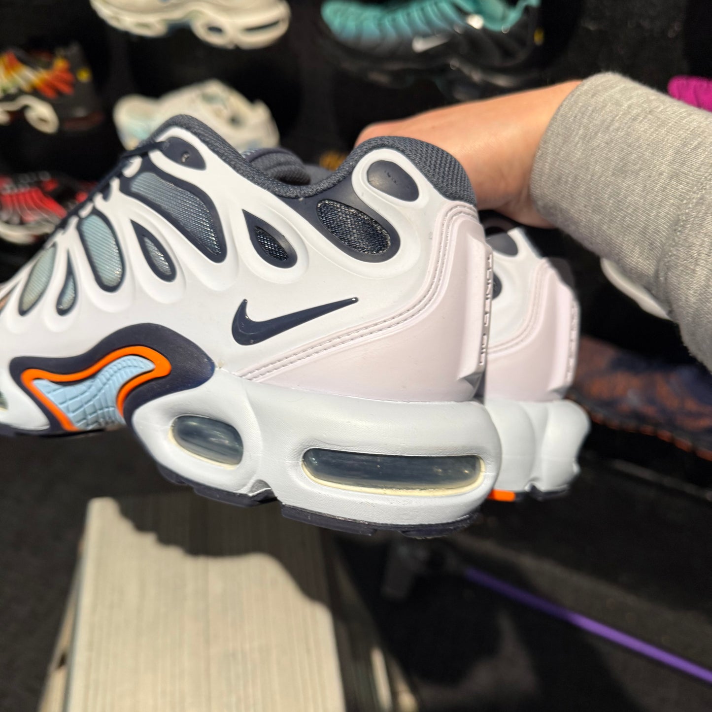 Nike Air Max Plus 'TN' Drift Football Grey Thunder Blue (Second hand)