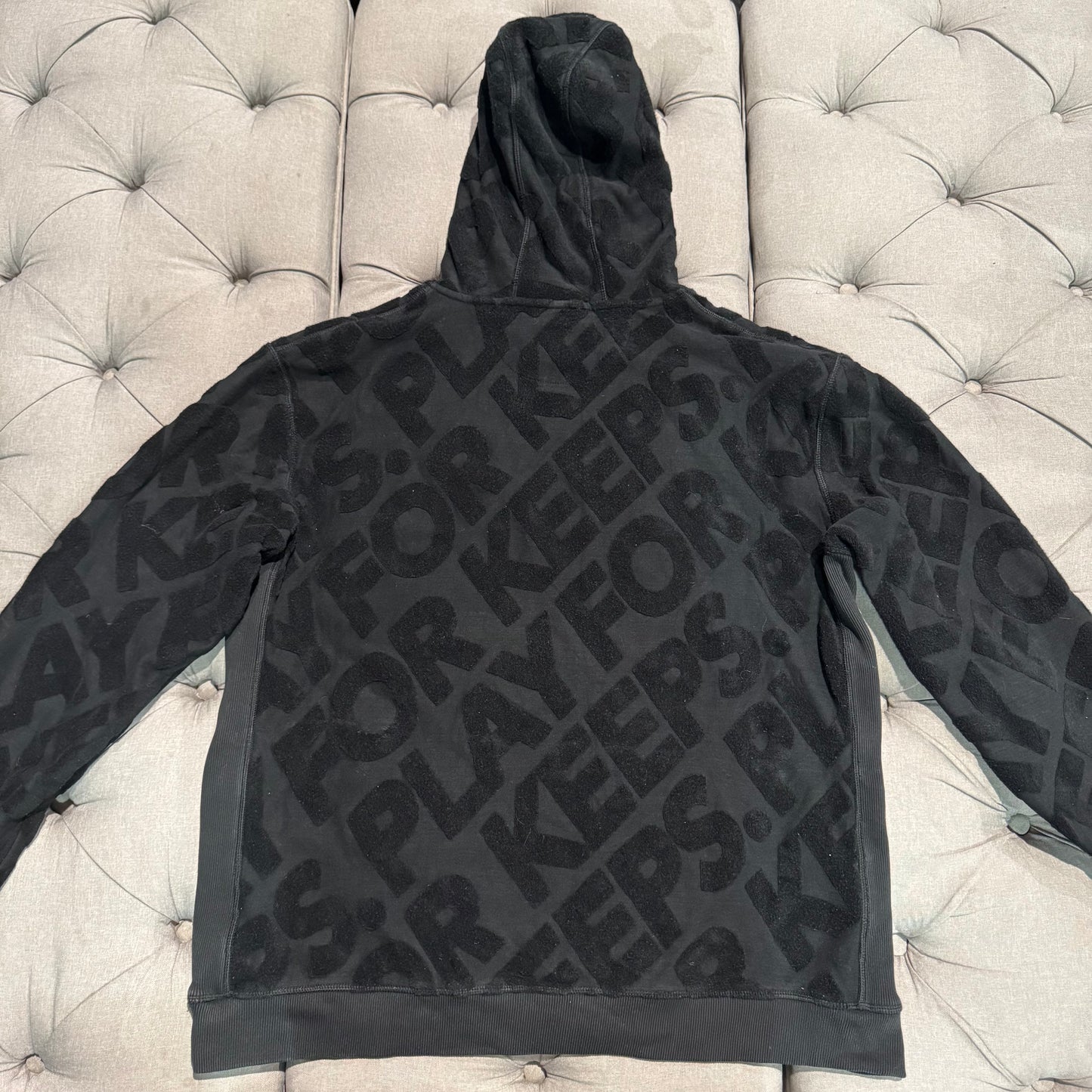 Geedup PFK Monogram Hoodie 'Charcoal Grey' (Second hand)