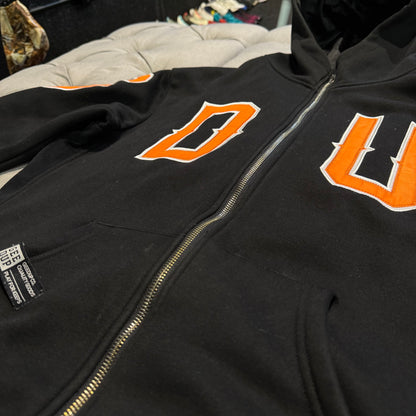 Geedup Zip-Up Jacket GDUP Logo 'Orange' (Second hand)