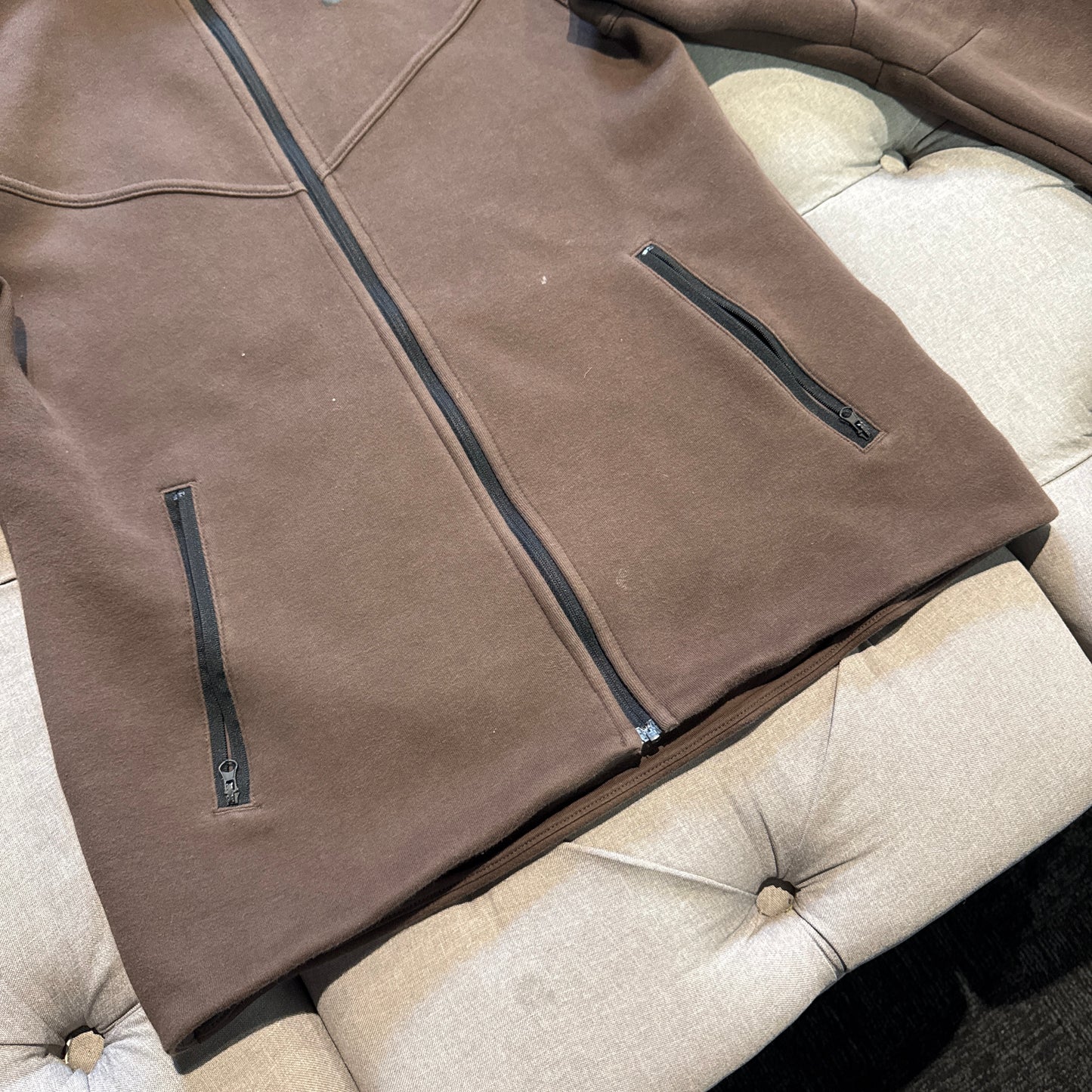 Nike Tech Fleece Jacket 'Brown' (Second hand)