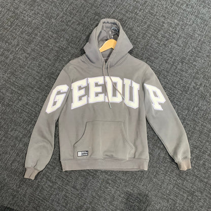 Geedup Team Logo Hoodie 'Asphalt Grey' (Second hand)