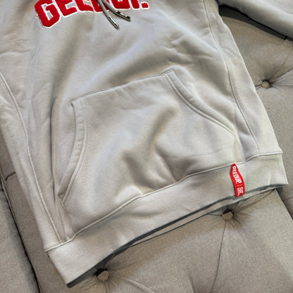 Geedup Play For Keeps Hoodie 'Grey Red' (Second hand)