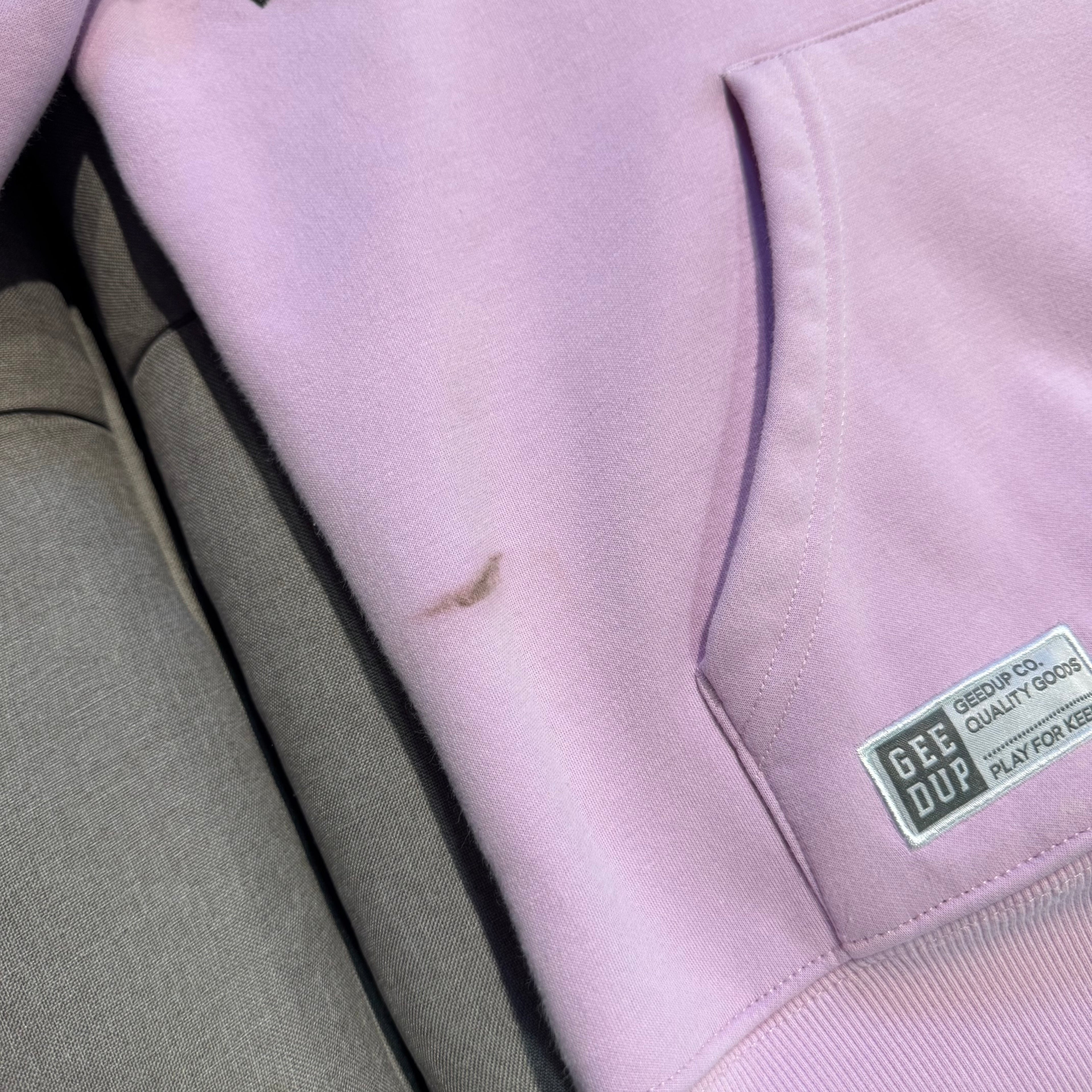 Geedup Team Logo Hoodie 'Lavender' (Second hand)