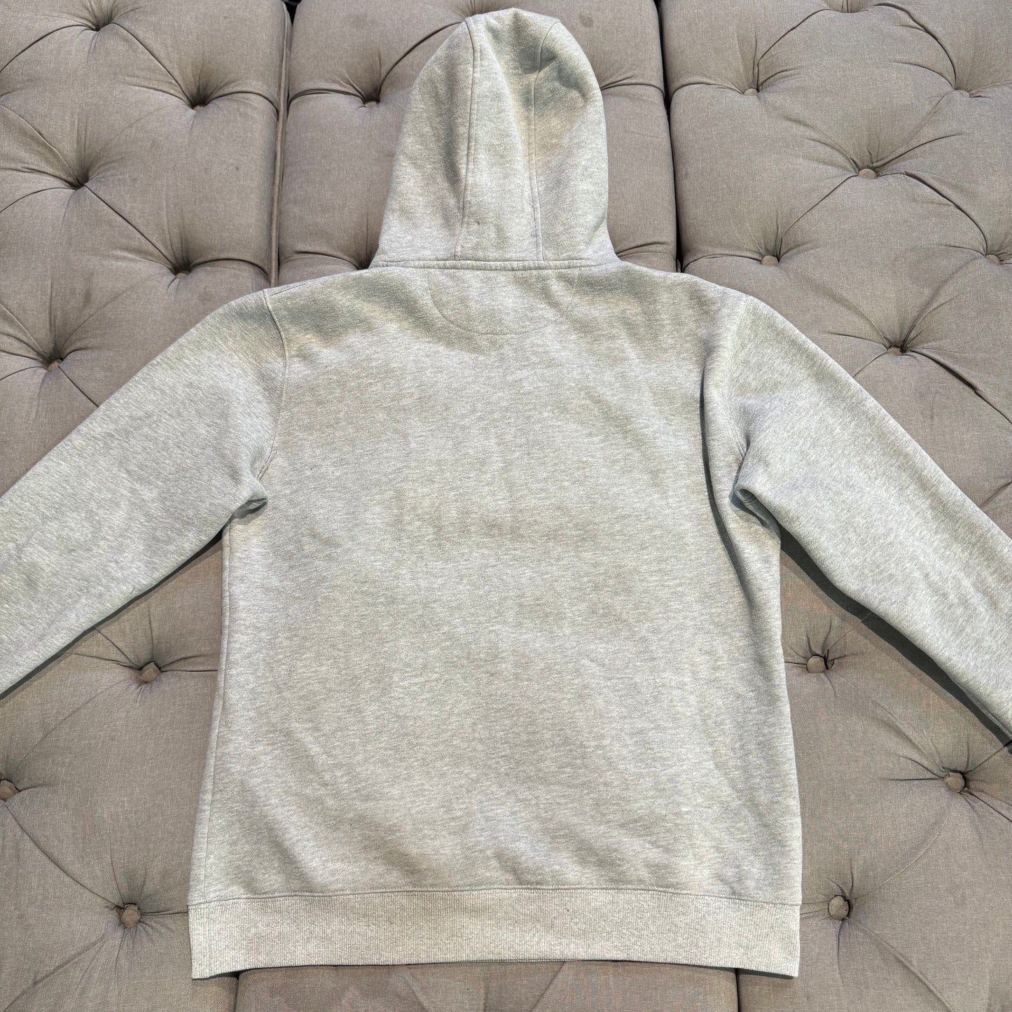 Geedup Team Logo Hoodie 'Grey Red' (Second hand)