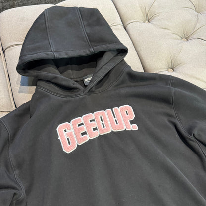 Geedup 13 Years In The Field Hoodie 'Black Pink'  (Second hand)