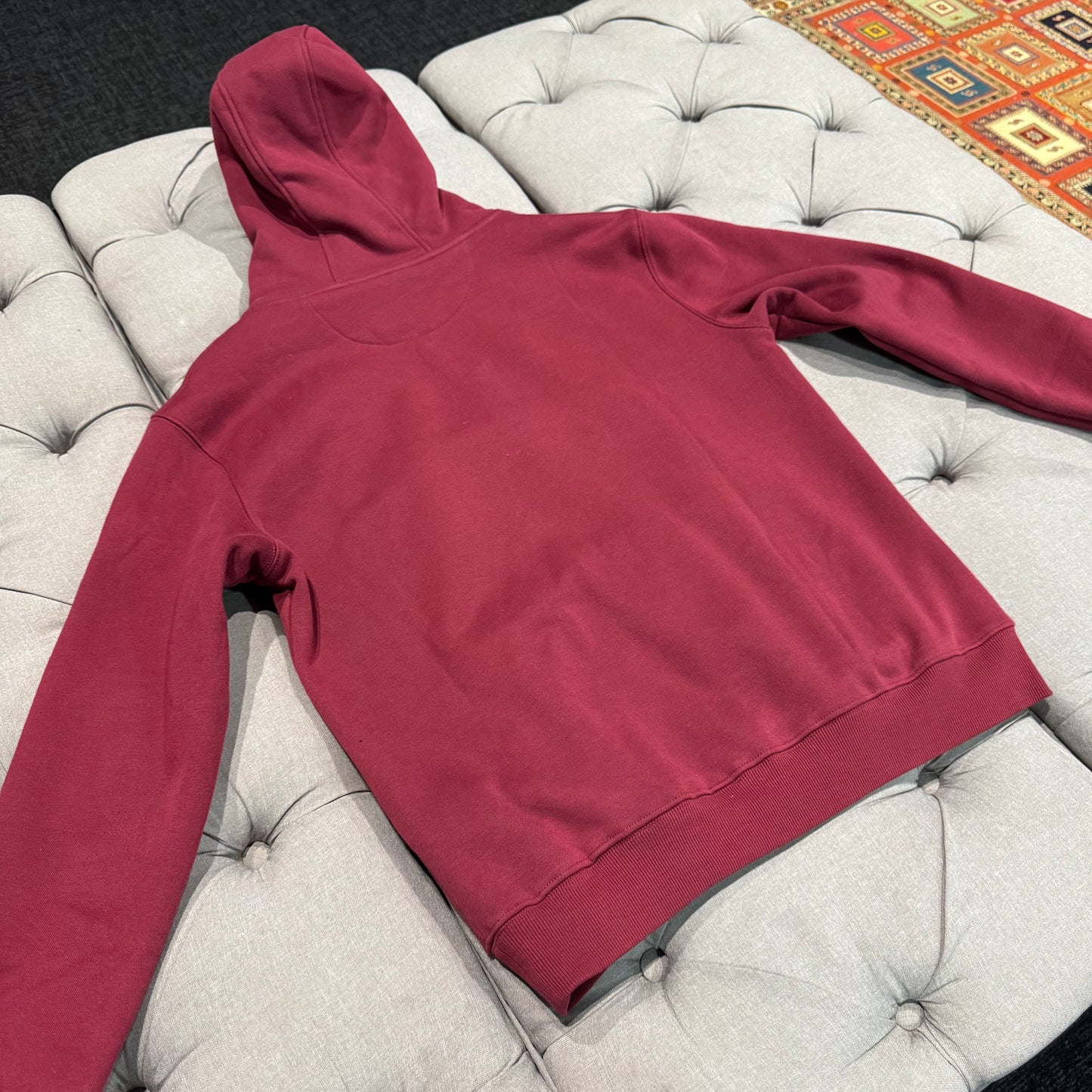 Geedup Handstyle Hoodie 'Maroon Cream' (Second hand)