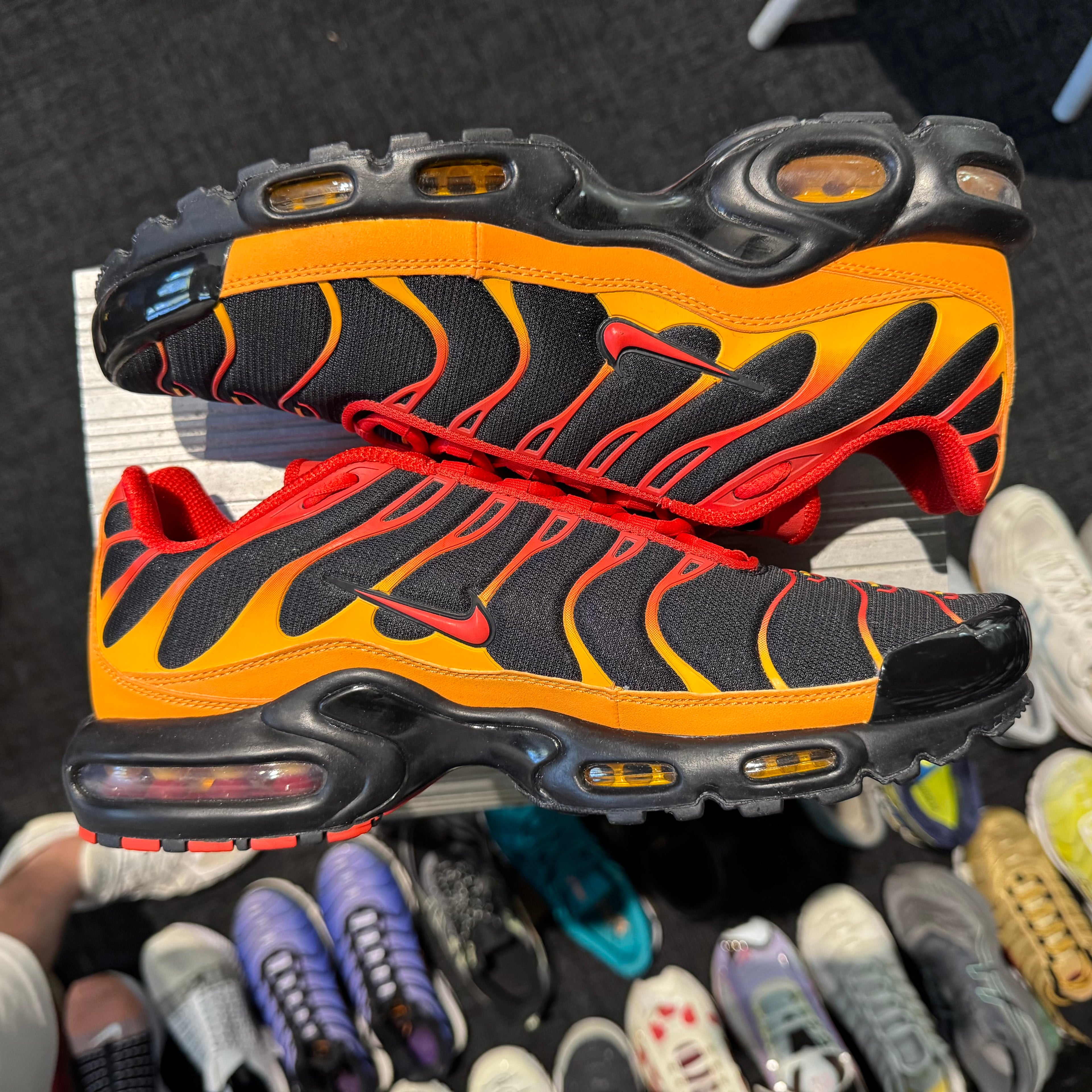 Nike Air Max Plus TN 'Black Chilie Red Vivid Orange' (Brand New)
