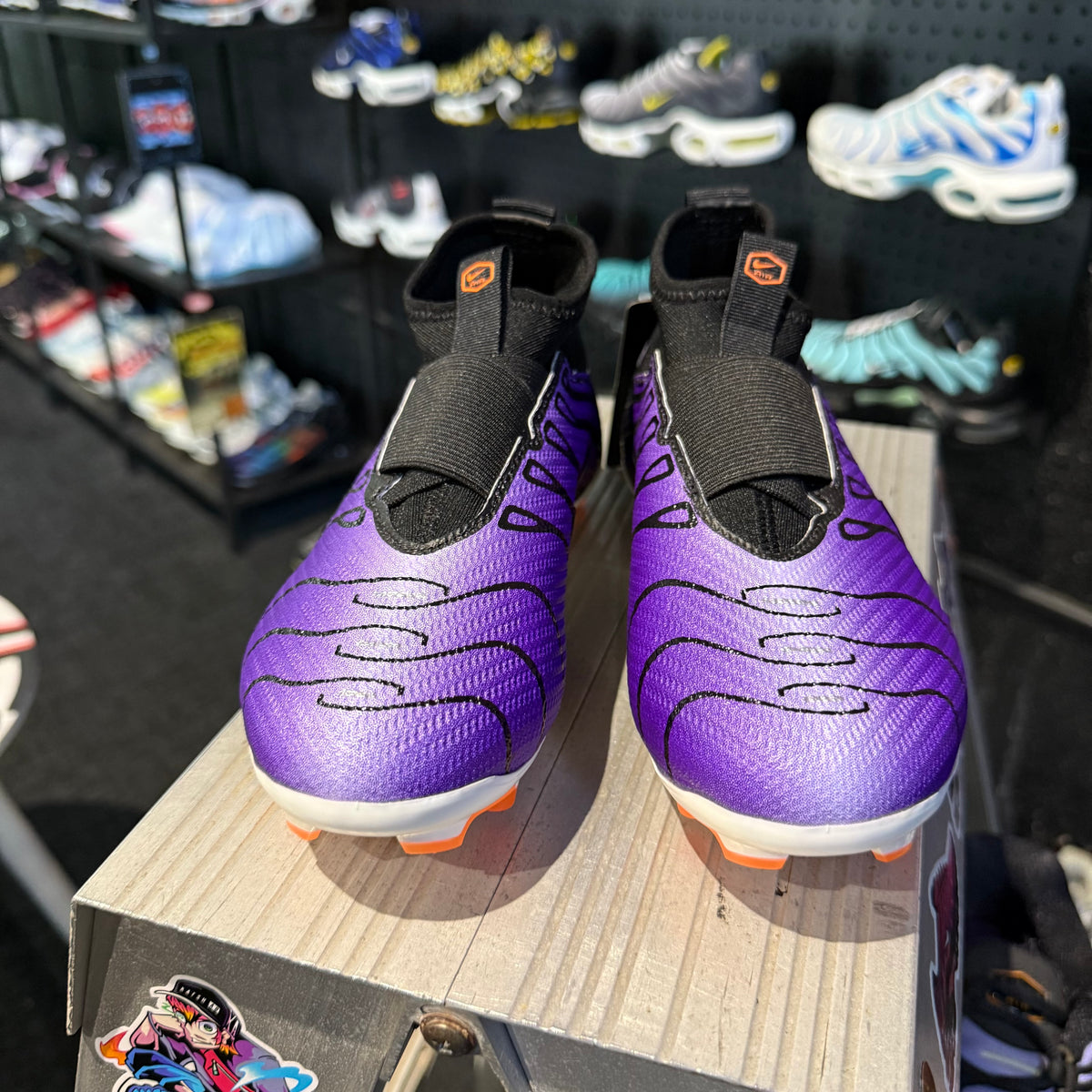 Nike Mercurial Superfly 9 FG Kylian Mbappé Air Max Plus 'Voltage Purple' (Brand New)