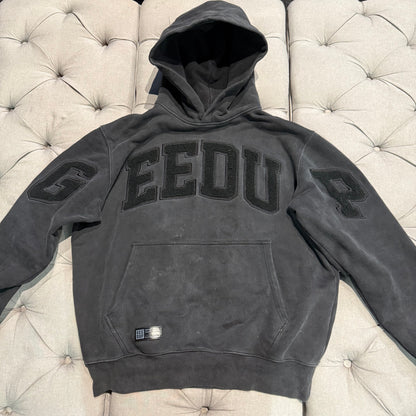 Geedup Team Logo Hoodie 'Washed Black' (Second hand)