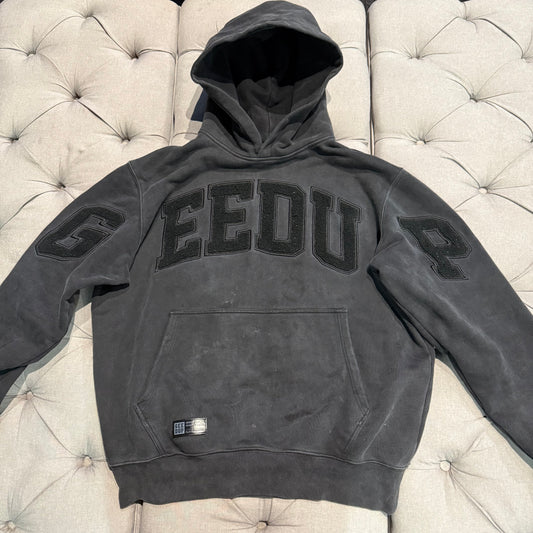 Geedup Team Logo Hoodie 'Washed Black' (Second hand)