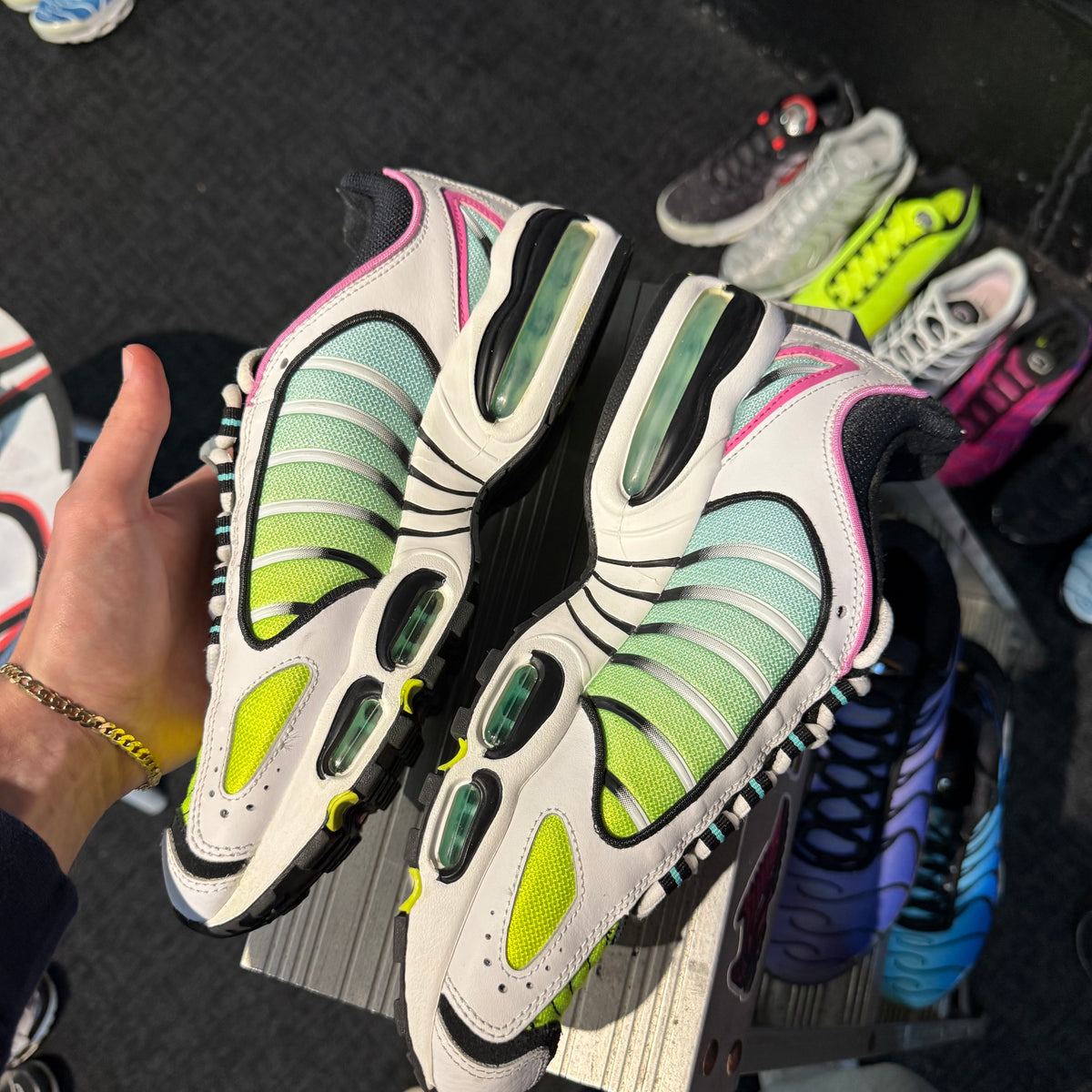 Nike Airmax Plus Tailwind 'Aurora Green' (Second hand)