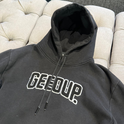 Geedup Play For Keeps Hoodie 'Black White Black' (Second hand)