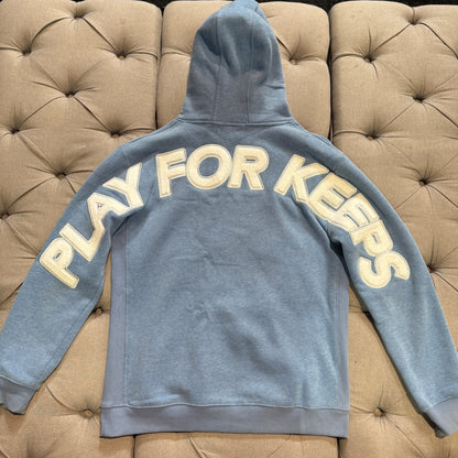 Geedup Play For Keeps Hoodie 'Ice Blue' (Second hand)