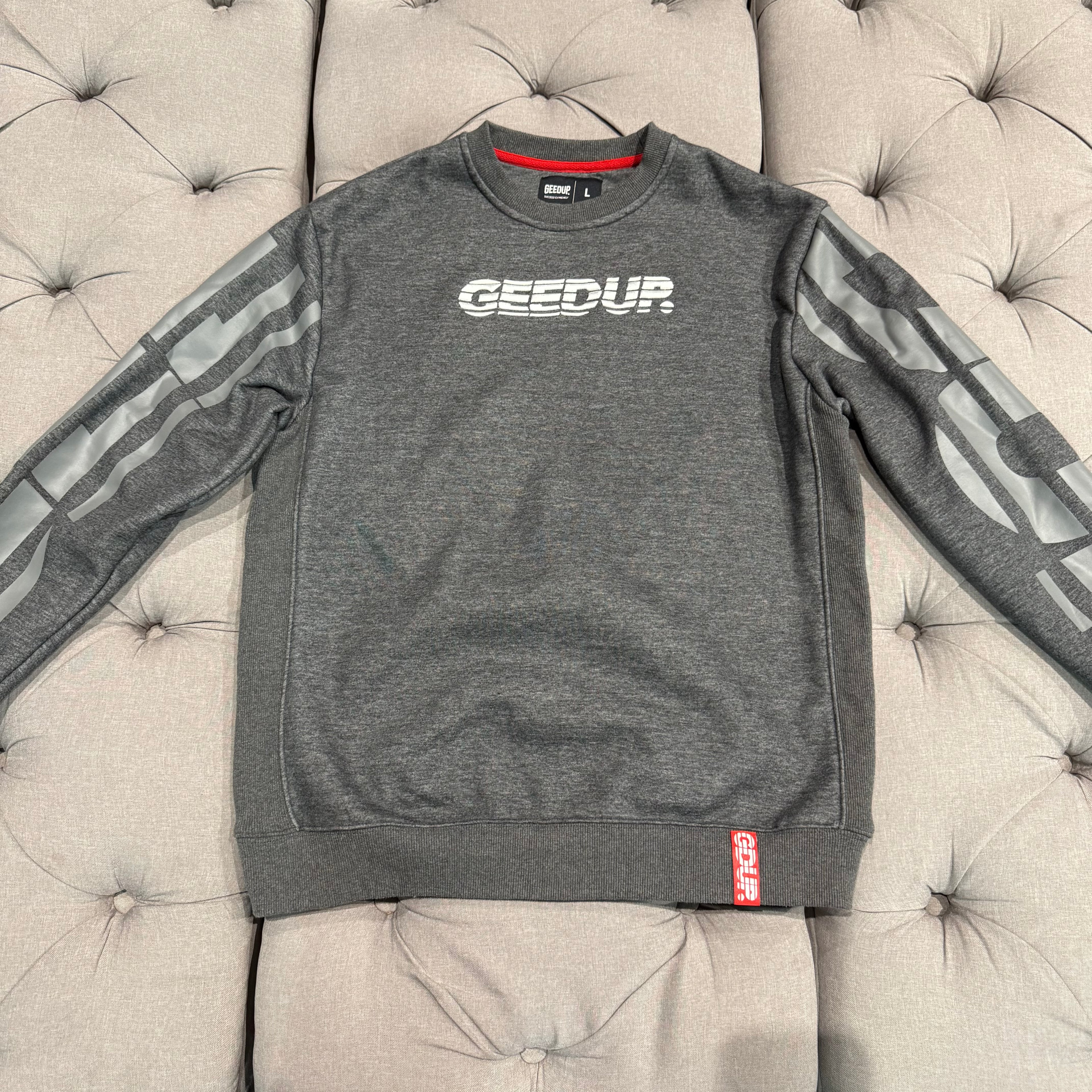 Geedup Sportsman Crewneck 'Dark Grey' (Second hand)