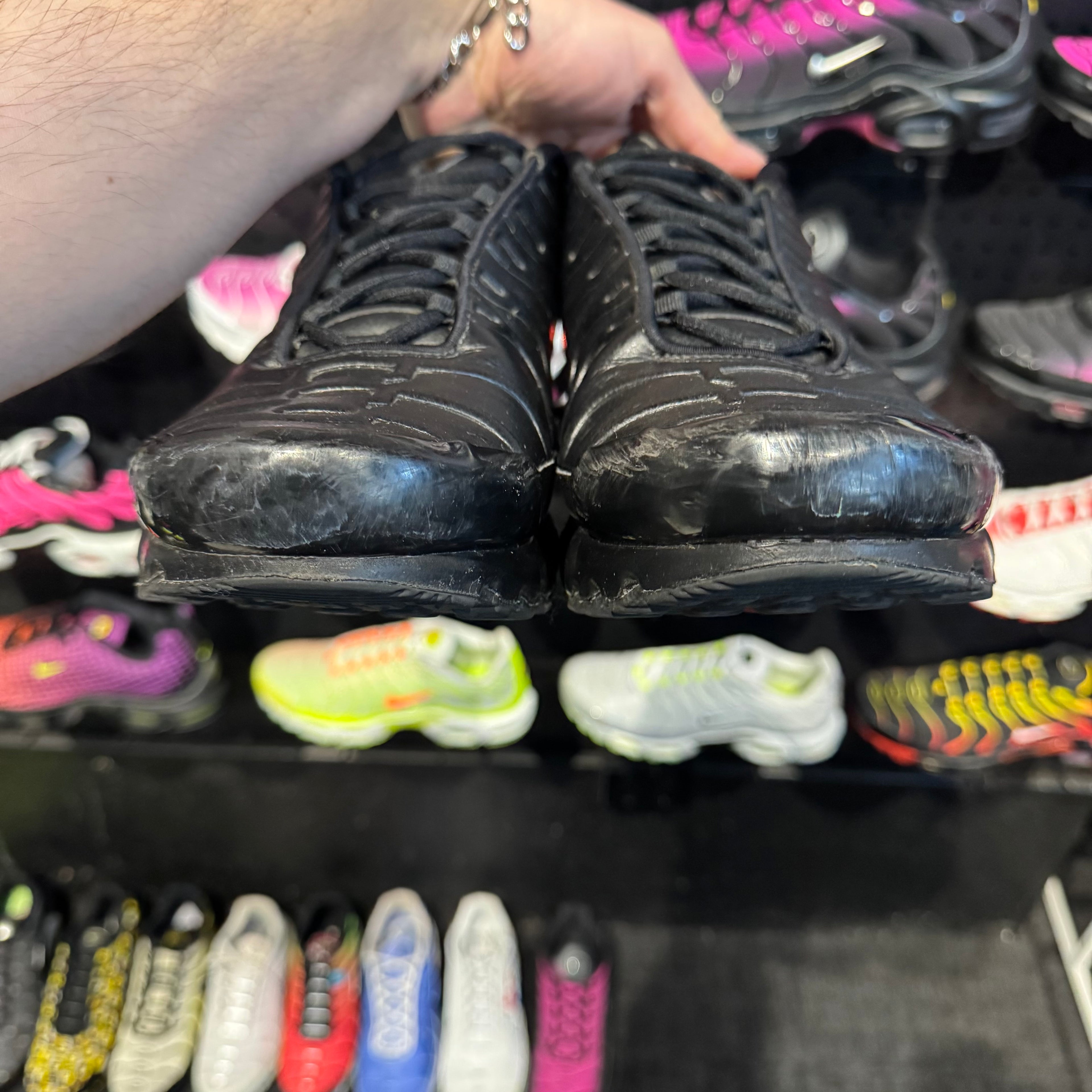 Nike Air Max Plus TN Premium 'Leather 'Bred' (Second hand)