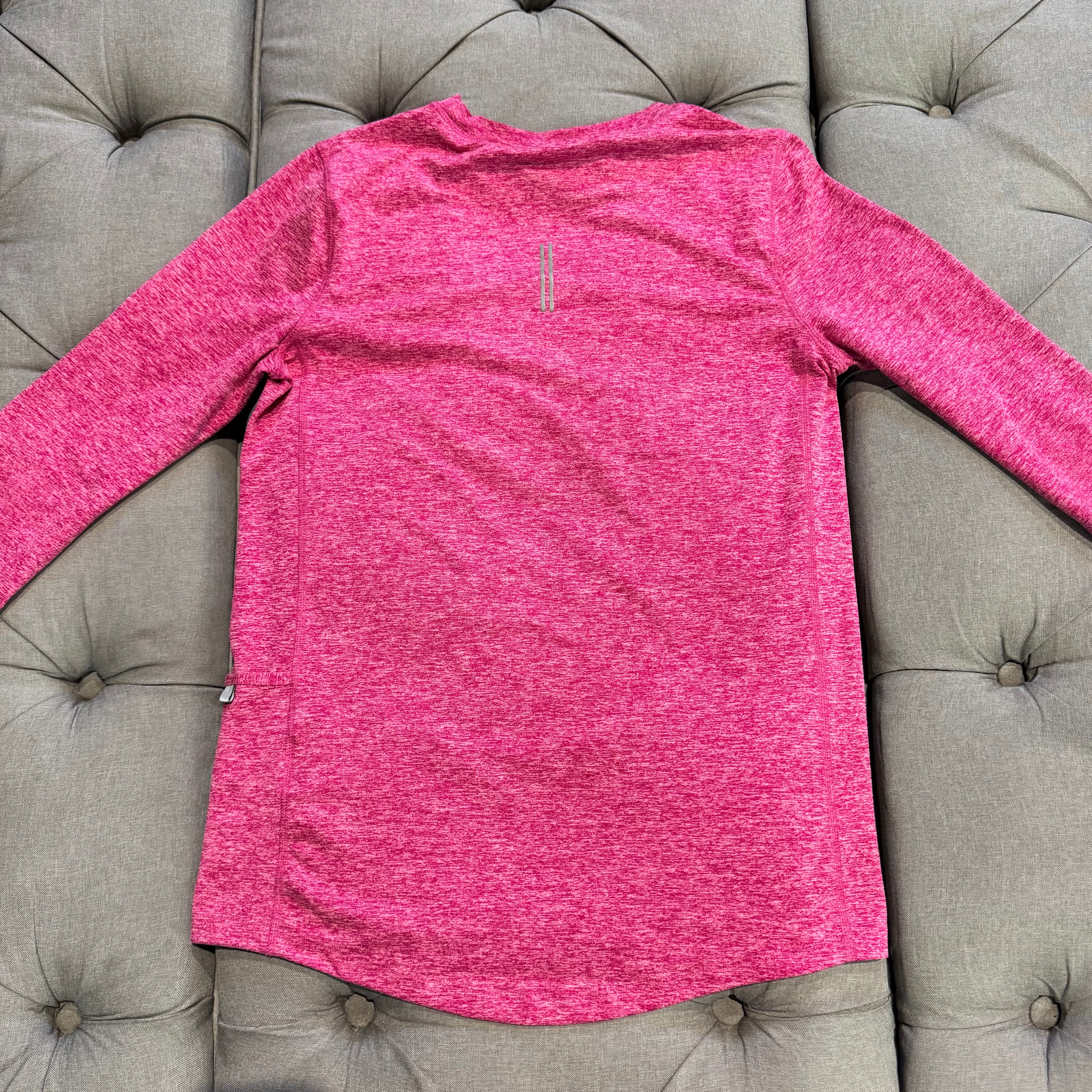 Nike Running Dri-Fit Long Sleeve 'Hot Pink' (Second hand)
