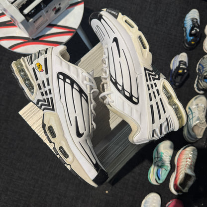 Nike Air Max Plus 'TN3' Leather White Black (Second hand)